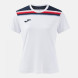 ФУТБОЛКА С КОРОТКИМ РУКАВОМ TOLEDO II БЕЛЫЙ ТЕМНО-СИНИЙ