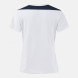 ФУТБОЛКА С КОРОТКИМ РУКАВОМ TOLEDO II БЕЛЫЙ ТЕМНО-СИНИЙ