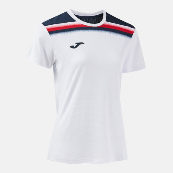 ФУТБОЛКА С КОРОТКИМ РУКАВОМ TOLEDO II БЕЛЫЙ ТЕМНО-СИНИЙ