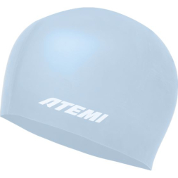 Шапочка для плавания Atemi  light silicone cap Light blue, силикон, Цвет: Голубой, FLSC1LBE