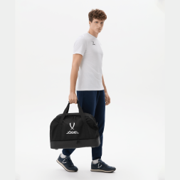Сумка спортивная с двойным дном JOGEL Division Double Bottom Bag, черный
