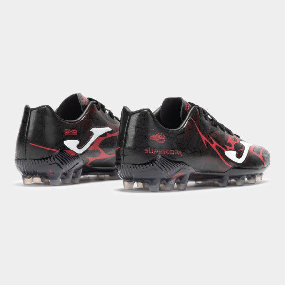 SUPER COPA 2531 ЧЕРНЫЙ КРАСНЫЙ ИСКУССТВЕННАЯ ТРАВА