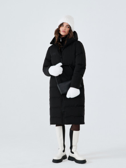 Пуховик FN Snowfall Long (Women) Black