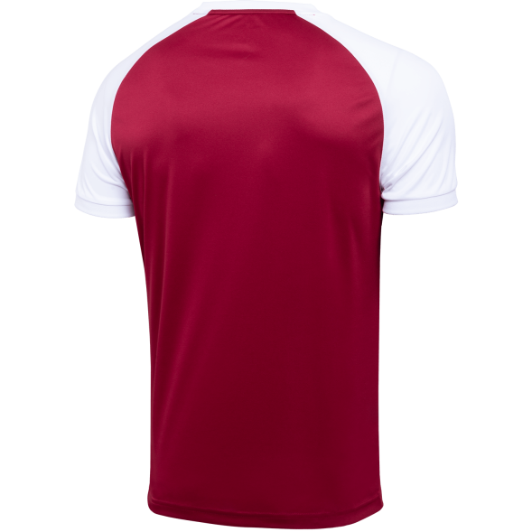 Футболка игровая JÖGEL CAMP Reglan Jersey, гранатовый/белый