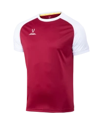 Футболка игровая JOGEL CAMP Reglan Jersey, гранатовый/белый