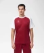 Футболка игровая JOGEL CAMP Reglan Jersey, гранатовый/белый