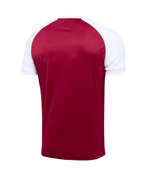 Футболка игровая JOGEL CAMP Reglan Jersey, гранатовый/белый