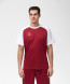 Футболка игровая JOGEL CAMP Reglan Jersey, гранатовый/белый