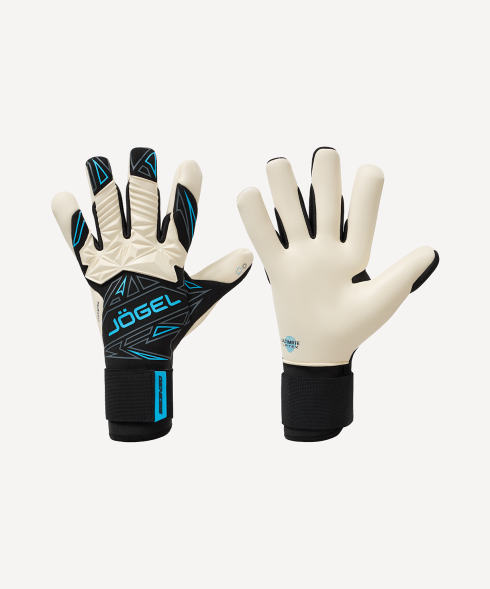 Перчатки вратарские JOGEL Genesis UL4 Evolution negative hybrid, черный