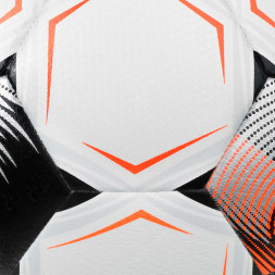 Мяч футб. SELECT Club DB V26, 0865171012 , р.5, FIFA Basic, 32п, ТПУ, термо+маш.сш, бело-черно-оранж