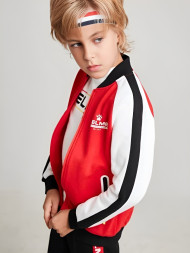 Детская олимпийка KELME Boys Cardigan Sweater Red