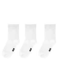 Носки KELME Mid-calf Casual Socks (3 Pairs) White