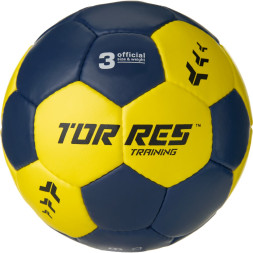 Мяч ганд TORRES Training, H32453, р 3, ПУ, 4 подкл слоя, руч сшивка, мультиколор