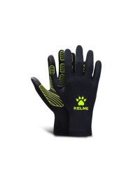 Перчатки тренировочные KELME Cold Gloves (Black/Yellow)