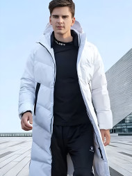 Пуховик KELME Long Down Jacket White