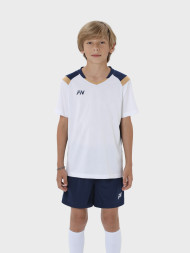 Детская футбольная форма FN Orbital Kid (White/Dark Blue)