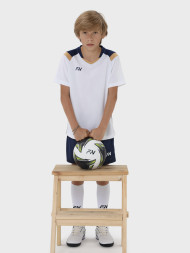 Детская футбольная форма FN Orbital Kid (White/Dark Blue)