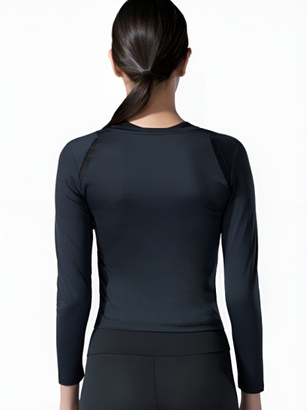 Лонглсив KELME Women's Long Sleeve T-Shirt Black