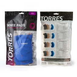 Наколенники спортивные TORRES Classic, бежевый, р.M,PRL11016M-04, нейлон, ПУ