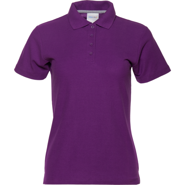 Рубашка поло женская STAN хлопок/полиэстер 185, 104W