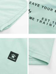 Футболка KELME Round Neck Short Sleeve T-Shirt Mint
