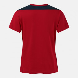 ФУТБОЛКА С КОРОТКИМ РУКАВОМ TOLEDO II КРАСНЫЙ ТЕМНО-СИНИЙ