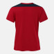 ФУТБОЛКА С КОРОТКИМ РУКАВОМ TOLEDO II КРАСНЫЙ ТЕМНО-СИНИЙ