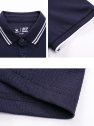 Футболка KELME Short Sleeve Polo Shirt Dark Blue
