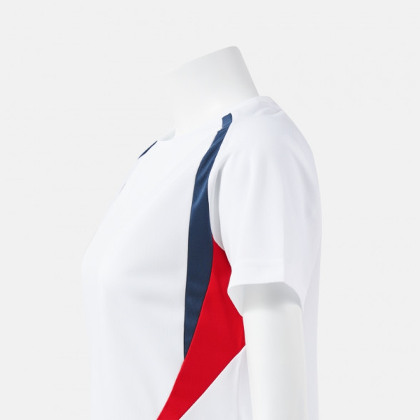 ФУТБОЛКА С КОРОТКИМ РУКАВОМ CHAMPIONSHIP 20 БЕЛЫЙ ТЕМНО-СИНИЙ