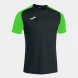 Футболка игровая JOMA с коротким рукавом ACADEMY IV Черный-зеленый