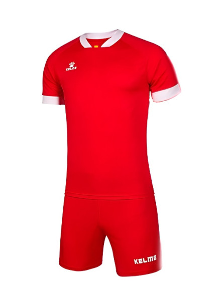 Футбольная форма KELME Short Sleeve Football Uniform (Red/White)