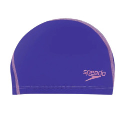 Шапочка для плав. дет. SPEEDO Long Hair Pace Cap Jr, 8-12808F949, ФИОЛЕТОВЫЙ, нейлон, лайкра, ПУ