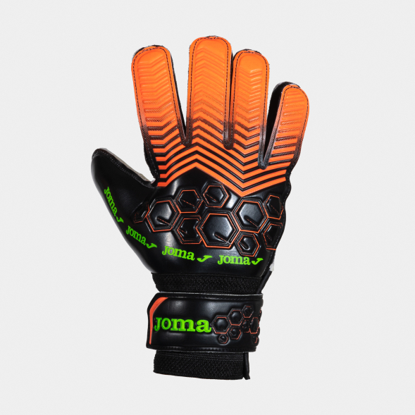 Вратарские перчатки JOMA GUANTES PORTERO CALCIO CORAL FLUOR NEGRO