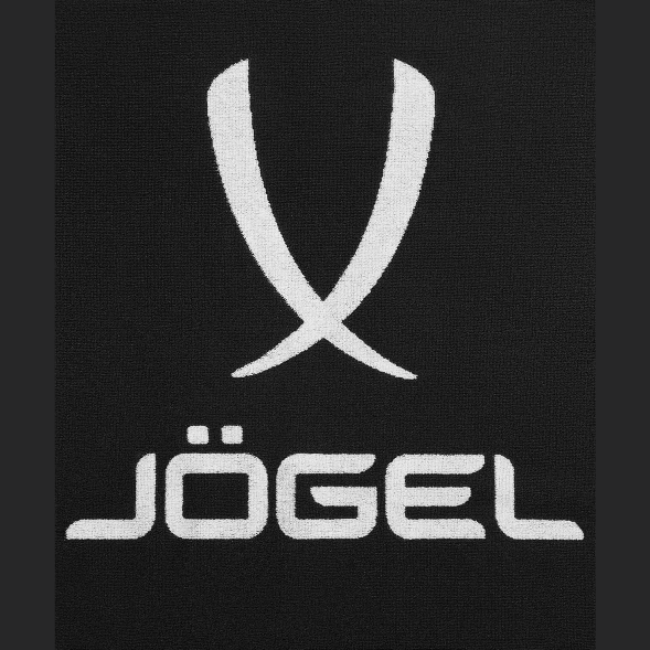 Полотенце спортивное JÖGEL ESSENTIAL Towel L, 70х140, черный/белый