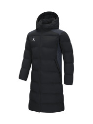 Пуховик KELME Long Cotton Coat Black