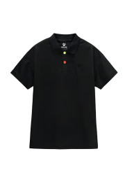Футболка-поло KELME Lapel T-Shirt Kid Black