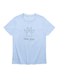 Футболка KELME Round Neck Short Sleeve T-shirt Light Blue