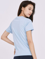 Футболка KELME Round Neck Short Sleeve T-shirt Light Blue