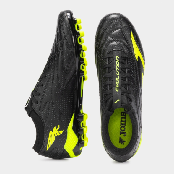 Бутсы JOMA EVOLUTION 2531 NEGRO AMARILLO ARTIFICIAL GRASS