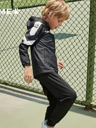 Детская ветровка KELME Windproof Rain Jacket (Kids) Black