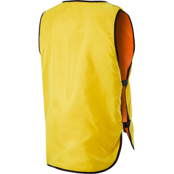 Манишка двухсторонняя JOGEL Reversible Bib, оранжевый/лаймовый, детский