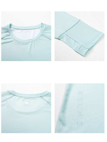 Лонгслив KELME Round Neck Long Sleeve T-Shirt Grey