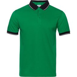 Рубашка поло мужская STAN с контрастными деталями хлопок/полиэстер 185, 04С