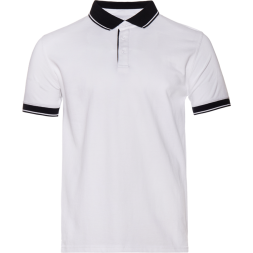 Рубашка поло мужская STAN с контрастными деталями хлопок/полиэстер 185, 04С