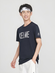 Футболка KELME Round Neck Short Sleeve T-Shirt Black