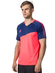 Футболка KELME Short Sleeve Football Jersey (Pink/Dark Blue)