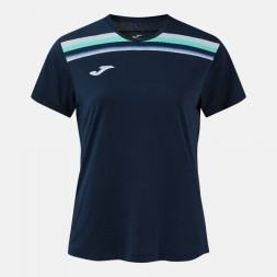 ФУТБОЛКА С КОРОТКИМ РУКАВОМ TOLEDO II ТЕМНО-СИНИЙ ЗЕЛЕНЫЙ