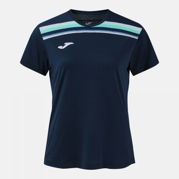 ФУТБОЛКА С КОРОТКИМ РУКАВОМ TOLEDO II ТЕМНО-СИНИЙ ЗЕЛЕНЫЙ