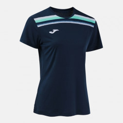 ФУТБОЛКА С КОРОТКИМ РУКАВОМ TOLEDO II ТЕМНО-СИНИЙ ЗЕЛЕНЫЙ