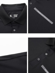 Футболка KELME Short Sleeve Polo Shirt Black